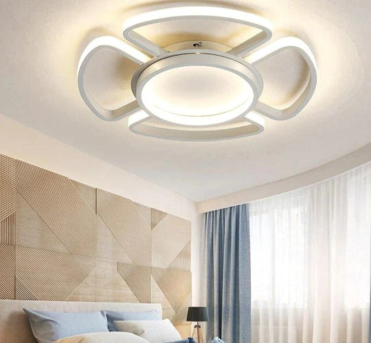 New Bedroom Led Ceiling Lights For 10-15Square Meters Restaurant Indoor Light Luminarias Para Sala Remote Control Modern