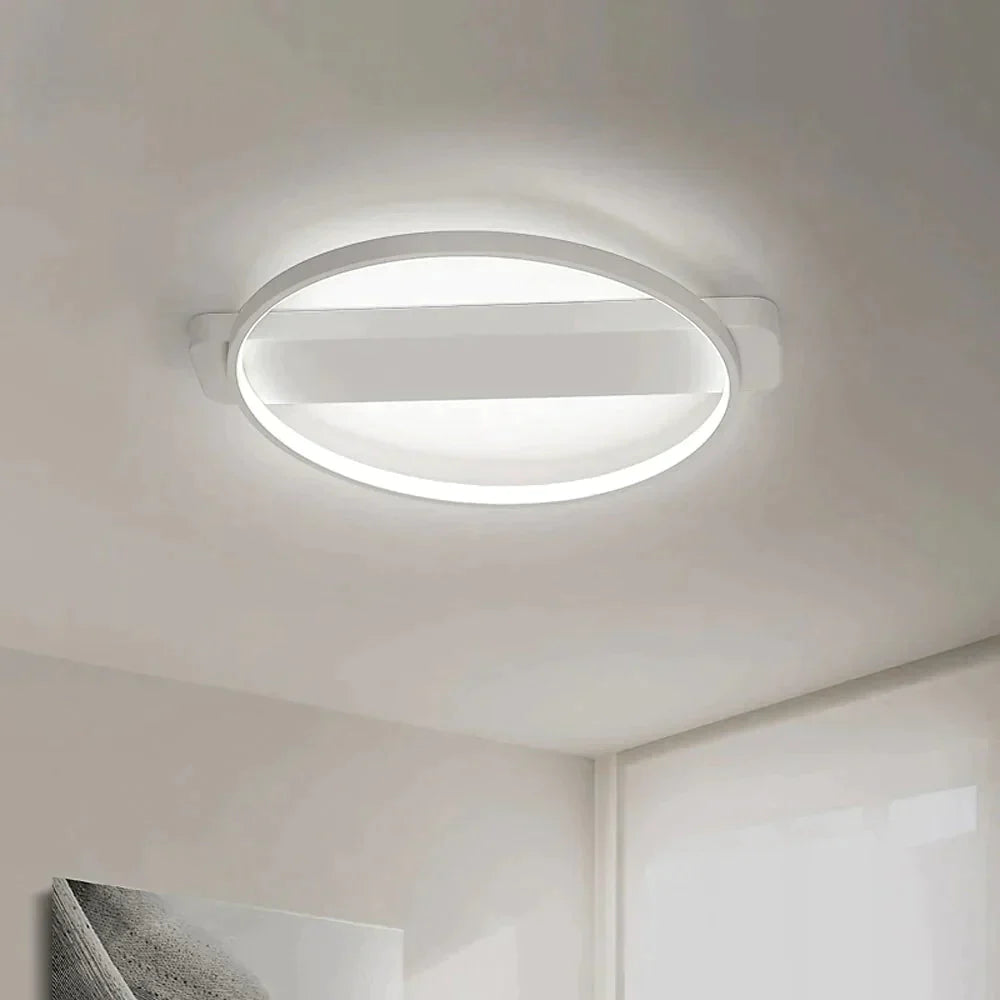 Nordic Circular Led Ceiling Light Living Room Lighting Fixture Bedroom Kitchen Surface Mount