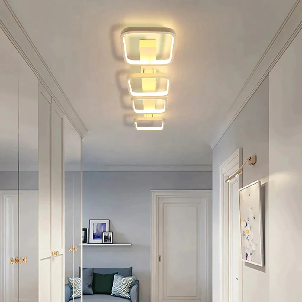Led Ceiling Light Modern Lamp Living Room Lighting Fixture Bedroom Kitchen Surface Mount Flush Panel