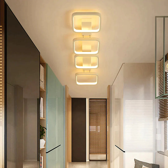 Led Ceiling Light Modern Lamp Living Room Lighting Fixture Bedroom Kitchen Surface Mount Flush Panel