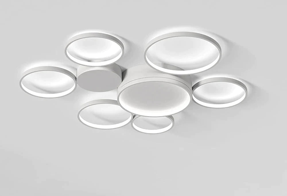 Modern Circular LED Ceiling Lights Bedroom Dining Room Ceiling Lamps Kitchen Plafondlamp Surface Mount Remote Control Lamparas