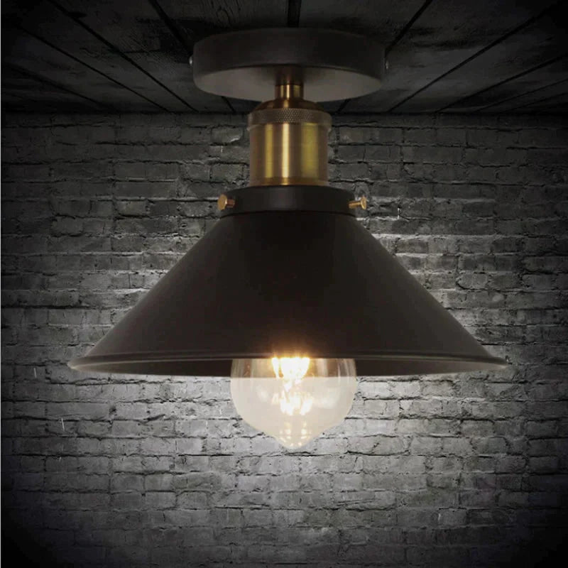 Vintage Ceiling Lamp For Living Room Bedroom Lamps Decorative Luminaire Bathroom Bar Retro Light