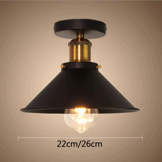 Vintage Ceiling Lamp For Living Room Bedroom Lamps Decorative Luminaire Bathroom Bar Retro Light