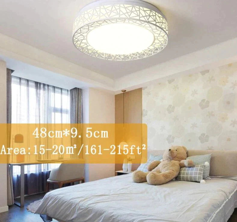 Modern Led Ceiling Light 18/24/50/70W Lamp Surfaced Mounted Living Room Lights Kithchen Fixture For