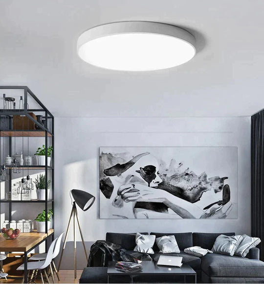 Modern Led Ceiling Light Living Room Lighting Fixture Bedroom Kitchen Surface Mount Flush Remote