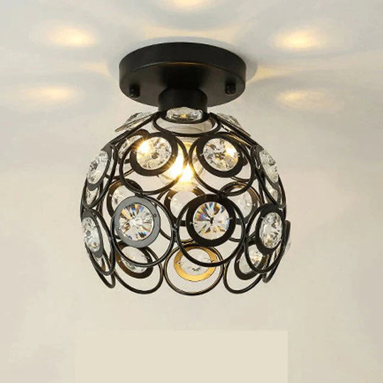 Plafonnier led Ceiling Light Crystal Lamp Indoor Lighting for bedroom living room lights Fixture Foyer room light