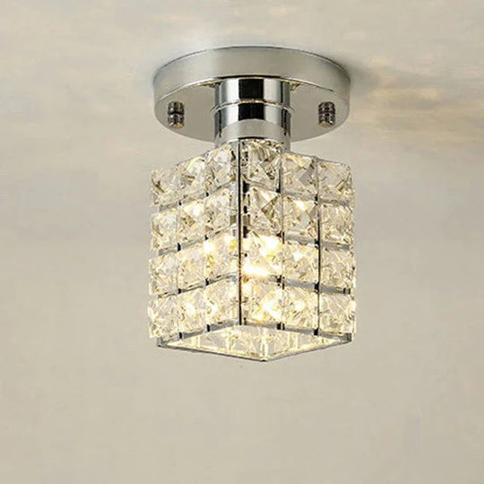 Plafonnier led Ceiling Light Crystal Lamp Indoor Lighting for bedroom living room lights Fixture Foyer room light