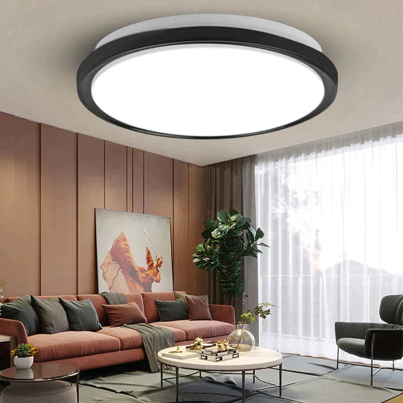 Led Ceiling Lights Modern Leds Lamp Light Fixtures Round Panel Lamps 12W 24W For Living Room Kitchen