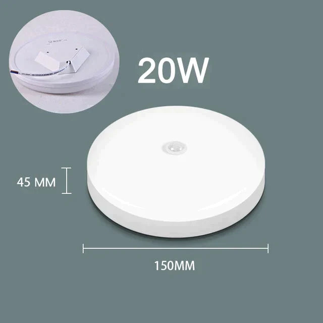 Led Ceiling Lights Motion Sensor Lamp 12W 18W 20W 30W 50W Modern Lamps Surface Mounted For Home