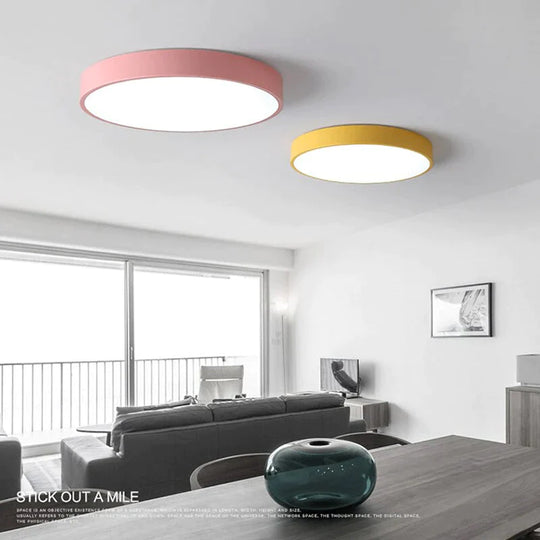Modern LED Ceiling Light Surface Mount Flush Remote Control ceiling lamp for Living Room Bedroom Kitchen Lighting Fixture