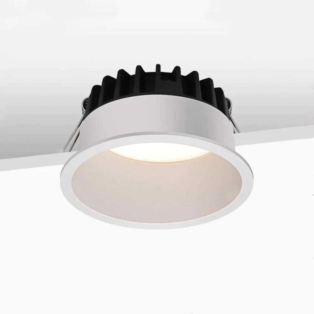 Three Color Light Changeable LED spot lights Recessed ceiling lamp 15W 10W 7W living room simple Nordic led Spotlight lighting