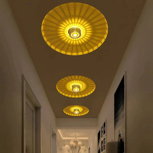 Modern Ceiling Light Colorful Indoor LED Ceiling Lamp 3W wall Sconce for Gallery Balcony lamp Porch light corridor Light Fixture