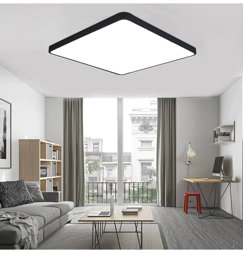 Surface Mount Ultra Thin 5cm LED Ceiling Light Dimmable Modern Lamp Home Lighting Living Room Bedroom Kitchen Lamparas De Techo