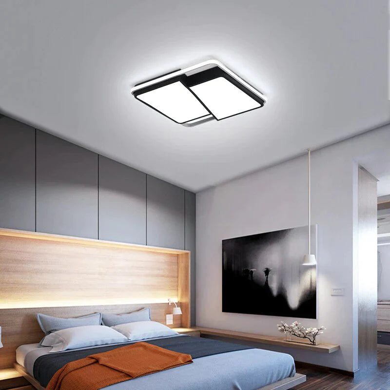 Modern Ceiling Lights Remote Dimmable Ceiling LED Lamp Fixture For Dining Living Room Bedroom Kitchen Home Decoration Light