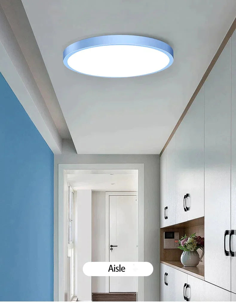 Led Ceiling Lamp Round Led Light 15W 20W 30W 50W Kitchen Luminaria Room Lights Modern Fixture