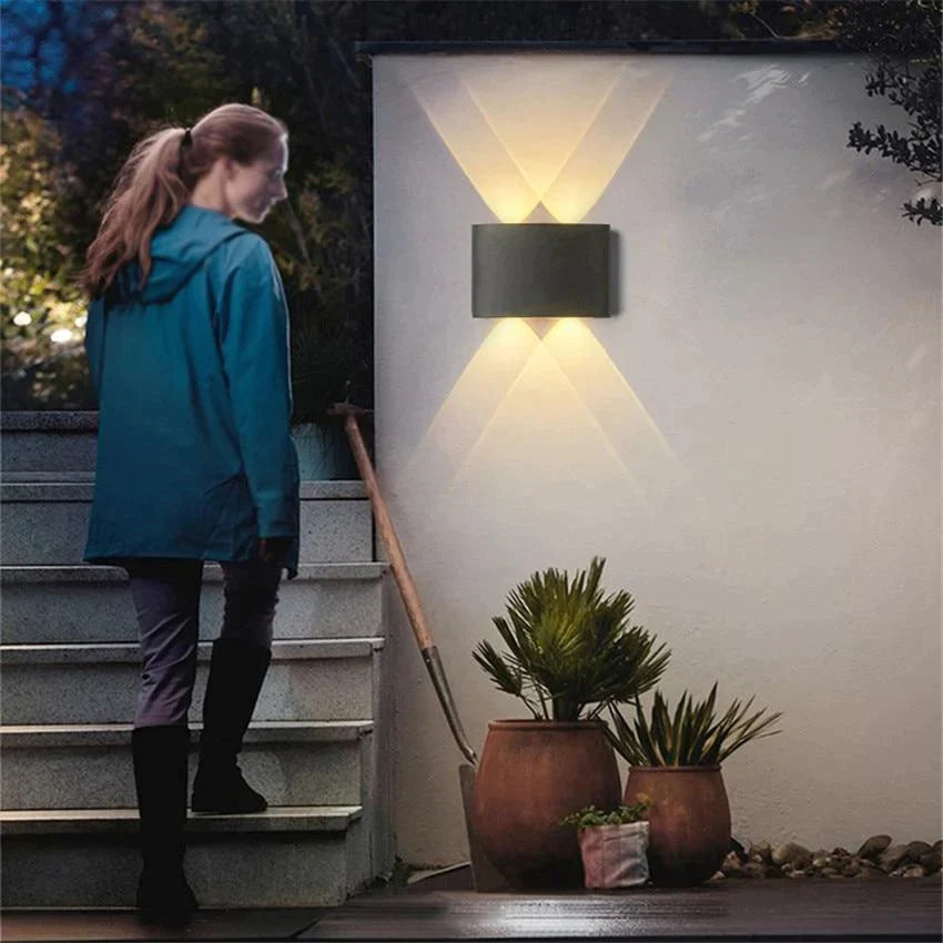 LED outdoor waterproof wall lamp led outdoor light porch light courtyard garden wall lights balconi lamp wall outdoor lighting