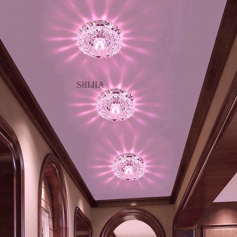 Flush Mount Small Led Ceiling Light For Art Gallery Decoration Front Balcony Lamp Porch Light