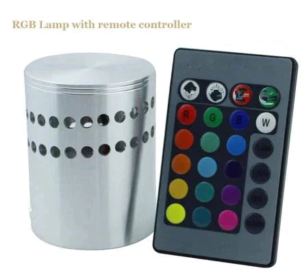 Modern Led Ceiling Light 3W Rgb Wall Sconce For Art Gallery Decoration Front Balcony Lamp Porch