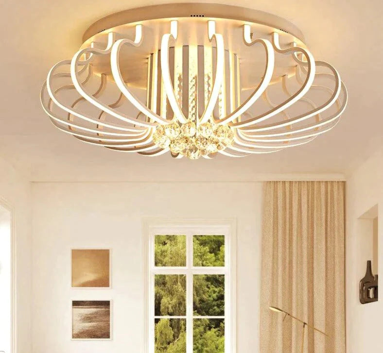 Modern Living Room Led Ceiling Lights For 10-15Square Meters Restaurant Indoor Light Luminarias Para