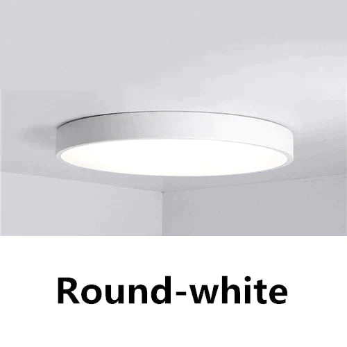 Ultra-Thin Led 5Cm Ceiling Light Modern Lamp Surface Mount Flush Panel Remote Control For Restaurant