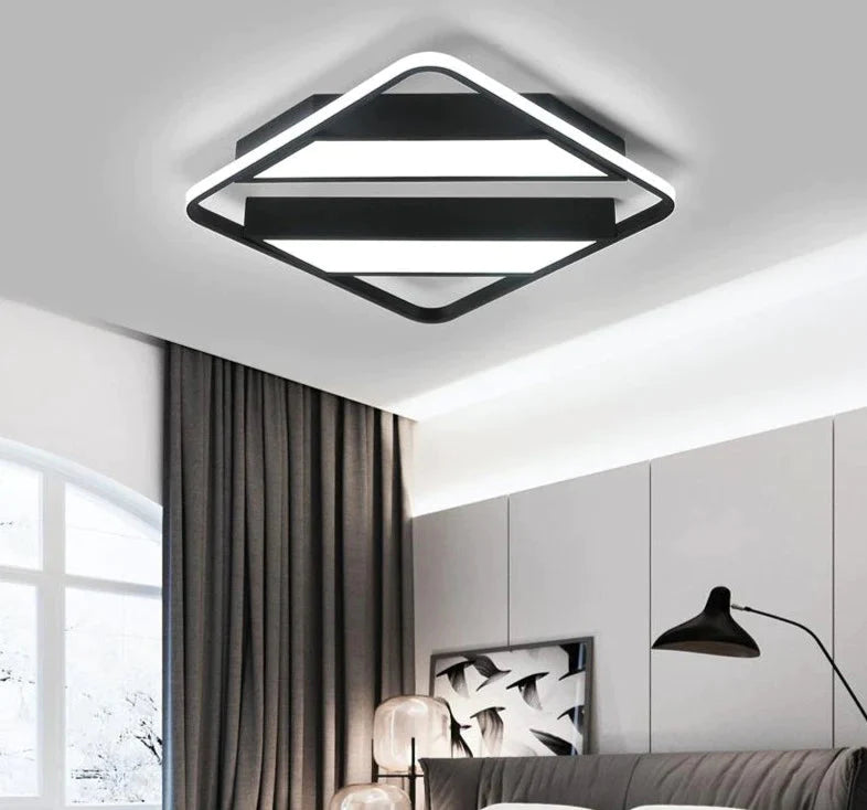 Mavesan Acrylic Ceiling Lights Led For Living Room Plafond Home 10-25Square Meters Lightin Fixtures Lampe Lampe Led Plafond
