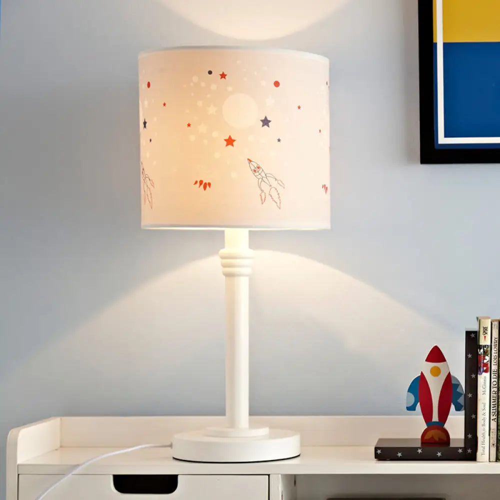 Rai - Cartoon Table Lamp White