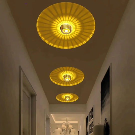 Rebecca - Modern Ceiling Light Colorful Indoor Led Lamp 3W Wall Sconce For Gallery Balcony Lamp
