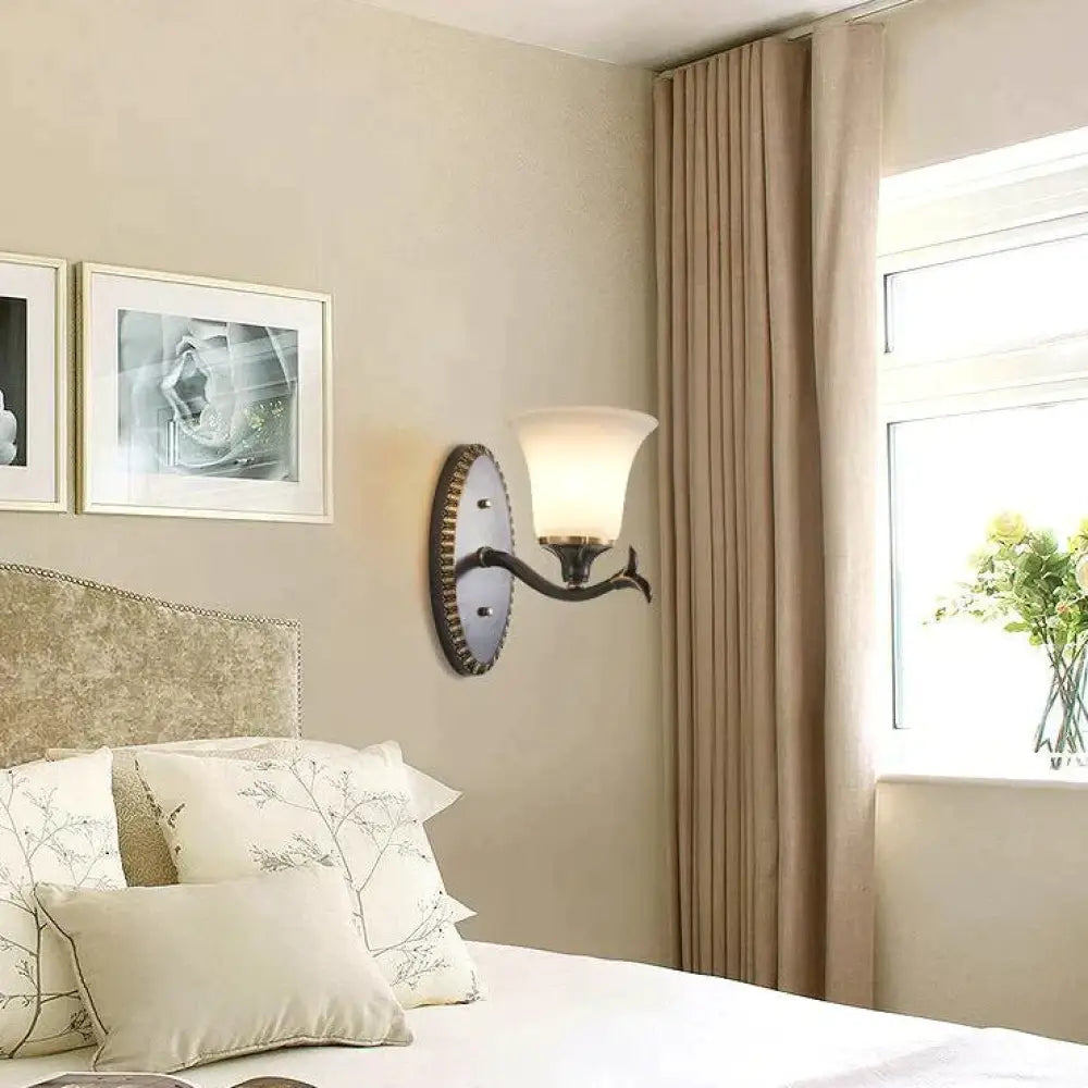Retro Bedroom Bedside Lamp Guest Study Copper Wall Lamp Copper Wall Lamps