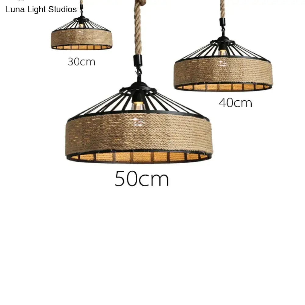 Retro Industrial Creative Modern Design Pendant Lamp Led Loft Decoration E27 Lights Bar Restaurant