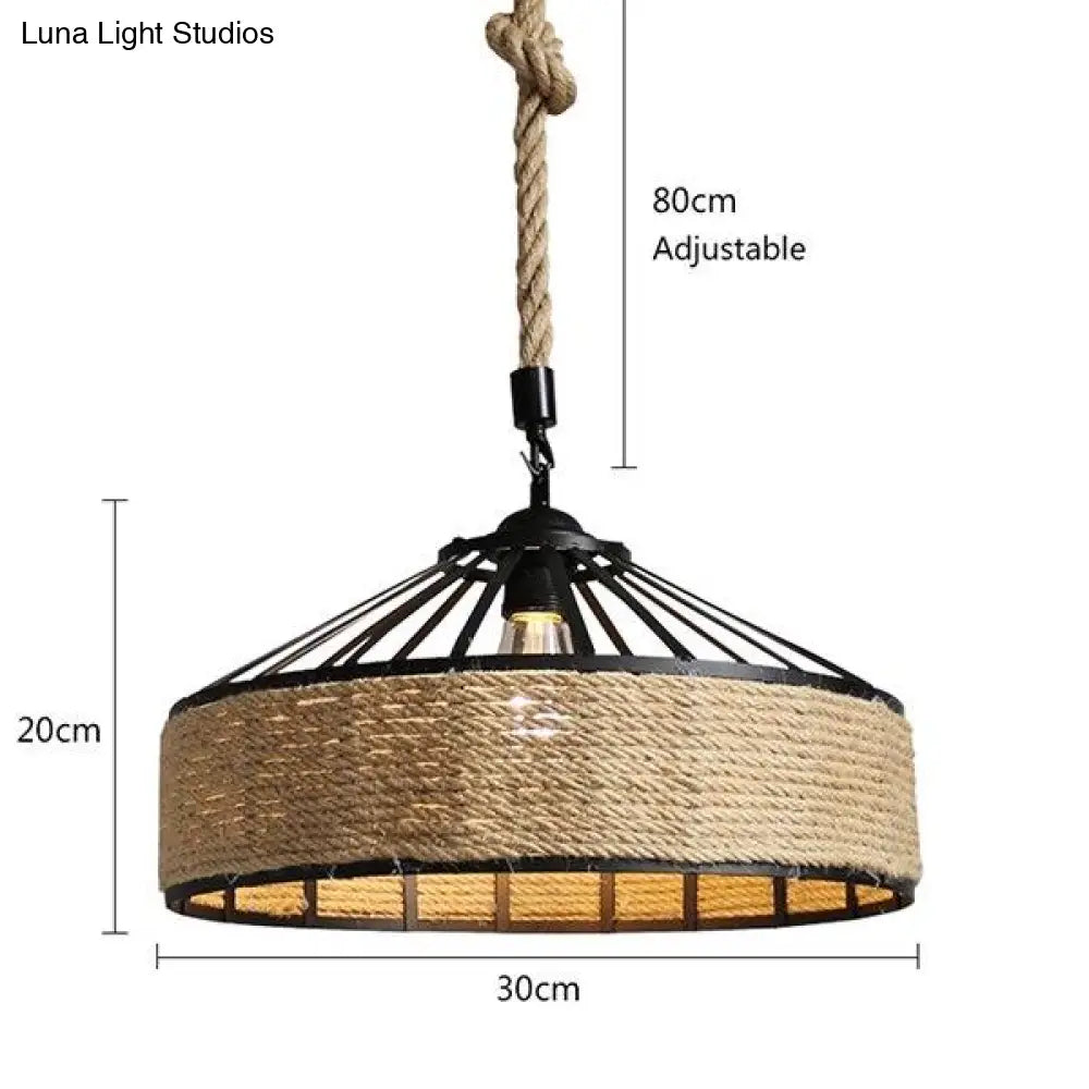 Retro Industrial Creative Modern Design Pendant Lamp Led Loft Decoration E27 Lights Bar Restaurant