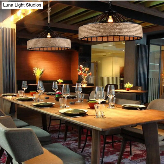 Retro Industrial Creative Modern Design Pendant Lamp Led Loft Decoration E27 Lights Bar Restaurant