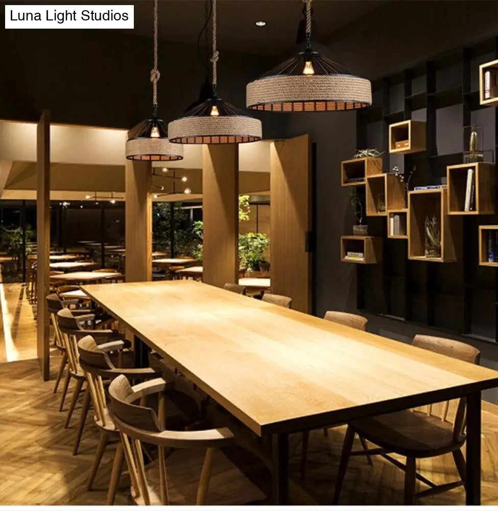 Retro Industrial Creative Modern Design Pendant Lamp Led Loft Decoration E27 Lights Bar Restaurant