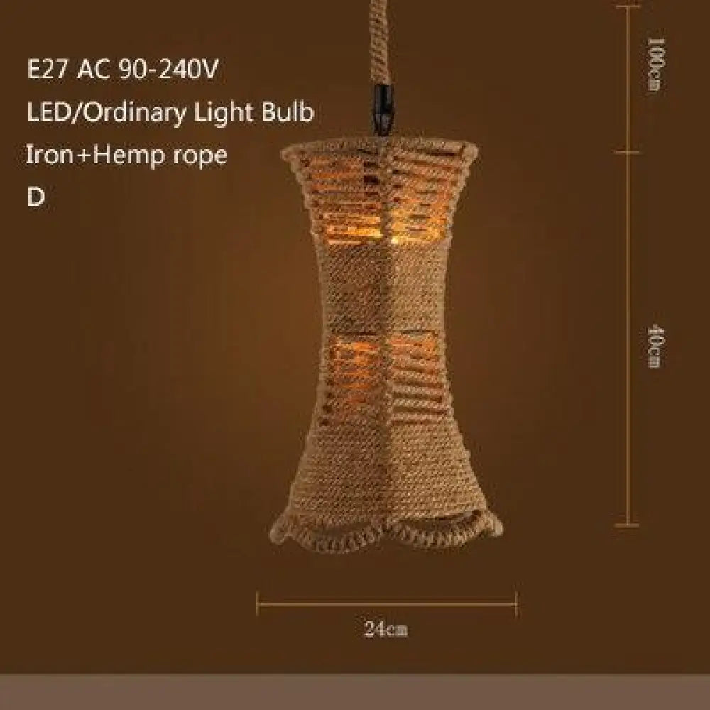 Retro Industrial Creative Modern Design Pendant Lamp Led Loft Decoration E27 Lights Bar Restaurant