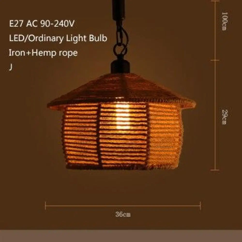 Retro Industrial Creative Modern Design Pendant Lamp Led Loft Decoration E27 Lights Bar Restaurant