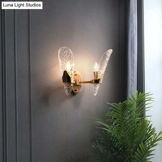 Retro Light Luxury Nordic All Copper Wall Lamp Lamps