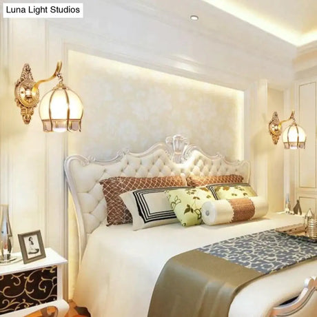 Retro Style Bedroom Bedside Living Room Staircase Copper Wall Lamp Copper Wall Lamps