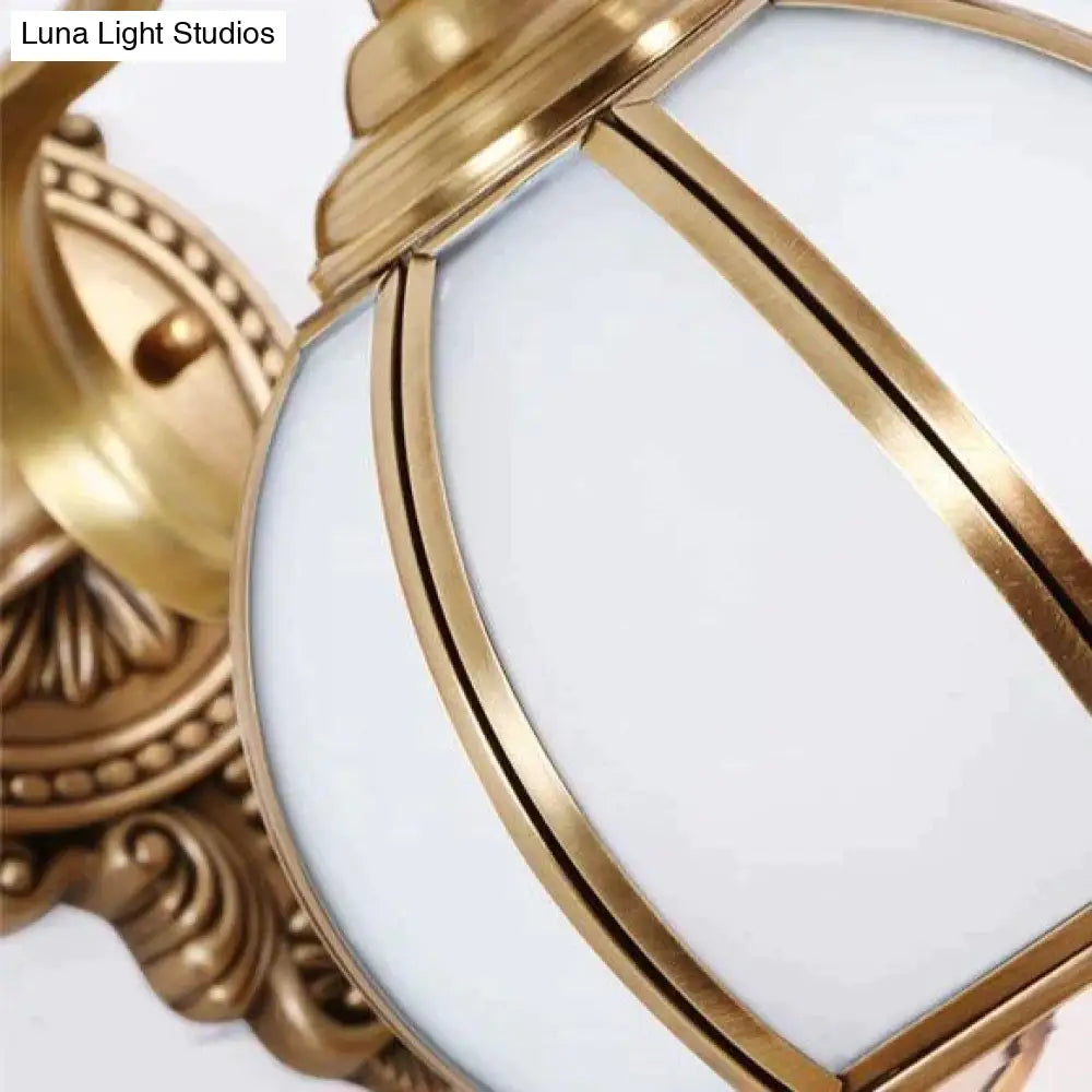 Retro Style Bedroom Bedside Living Room Staircase Copper Wall Lamp Copper Wall Lamps