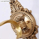 Retro Style Bedroom Bedside Living Room Staircase Copper Wall Lamp Copper Wall Lamps