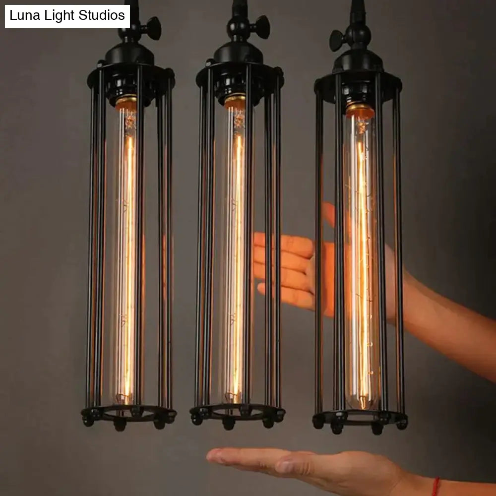 Retro Vintage Pendant Lights Steam Punk Industrial Style Single Head Use Edison Light Bulb Hanglamp