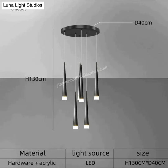 Ritra - Cone Led Pendant Lamp Lighting