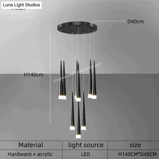 Ritra - Cone Led Pendant Lamp Lighting