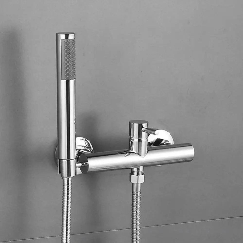 Rose Gold Bathroom Shower Faucet Set Wall Mounted Brush Gold Shower Faucet Black Bathroom Cold And Hot Bath And Shower