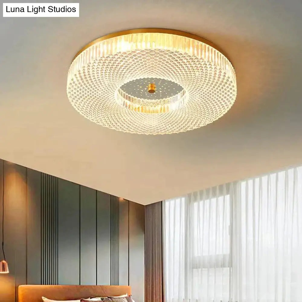 Round Light In The Bedroom Led Ceiling Lamp