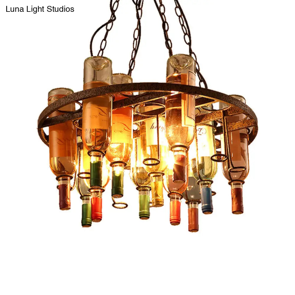 Industrial Rustic Metal Pendant Light Kit - 1/2/3 Lights Hanging Fixture For Dining Room