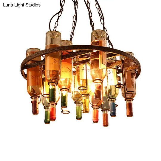 Industrial Rustic Metal Pendant Light Kit - 1/2/3 Lights Hanging Fixture For Dining Room