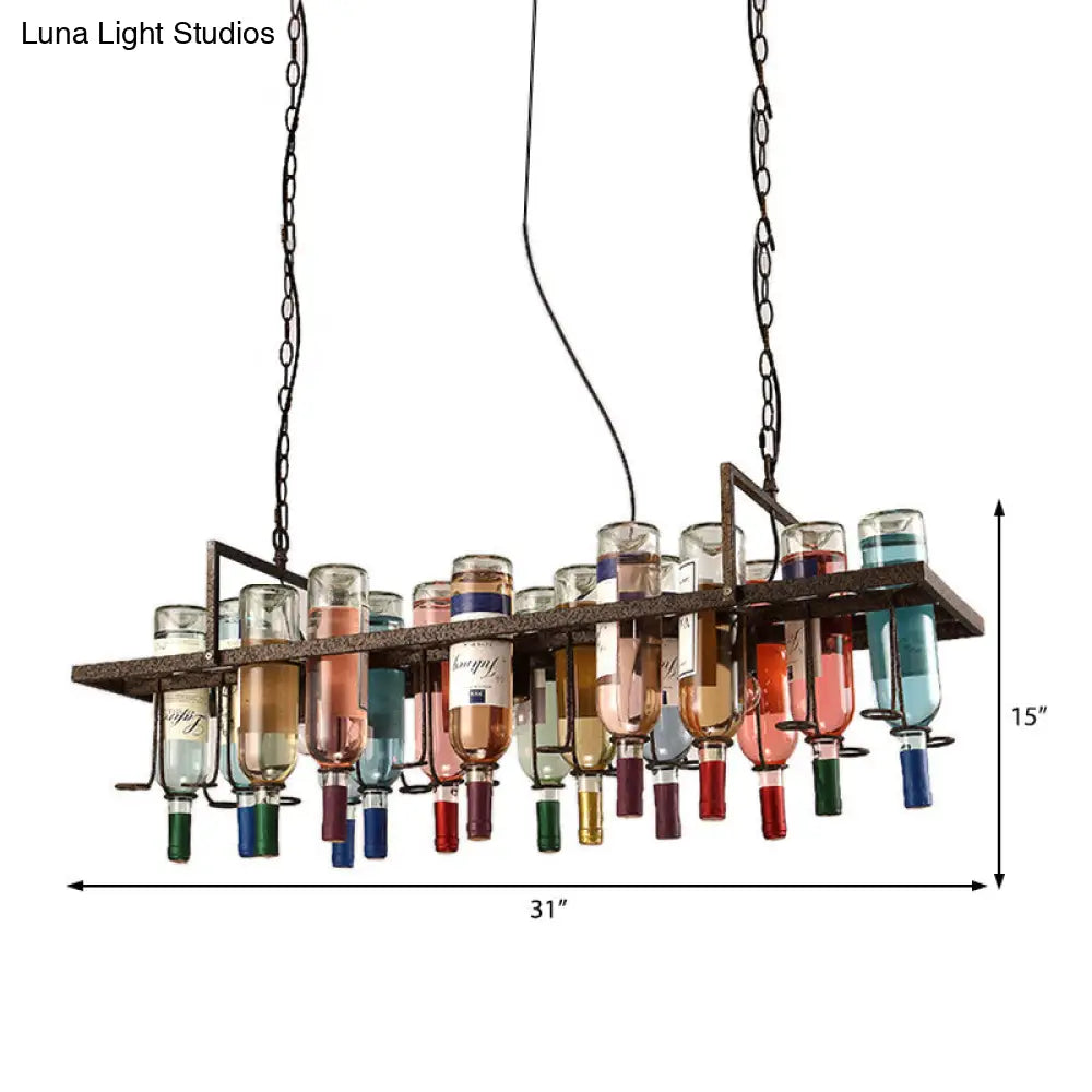 Industrial Rustic Metal Pendant Light Kit - 1/2/3 Lights Hanging Fixture For Dining Room