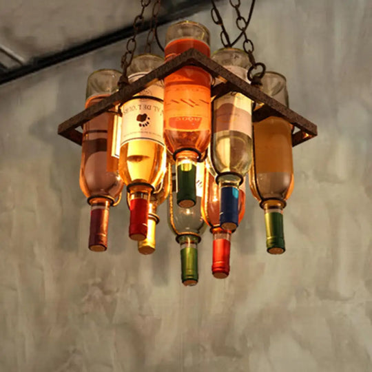 Rustic Metal Pendant Lighting Kit - Industrial Style Hang Lights For Dining Room 1/2/3 Light