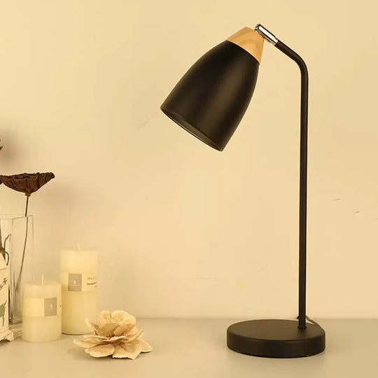 Sadalmelik - Yellow/Black/White Table Lamp Black