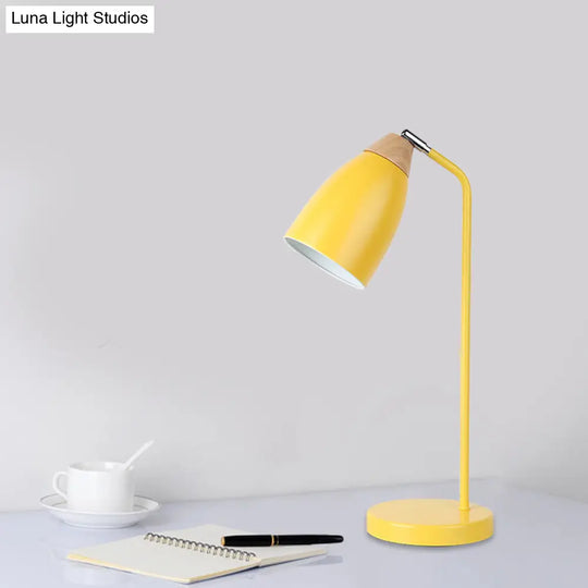 Sadalmelik - Yellow/Black/White Table Lamp