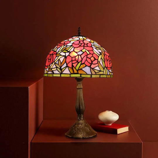 Scarlett - Red/Orange Table Lamp Red